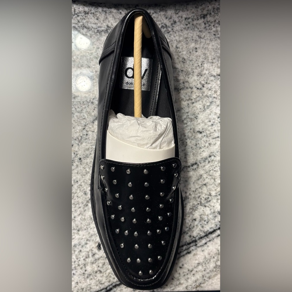 Dolce Vita Women’s Black Stud Loafers - Picture 8 of 9